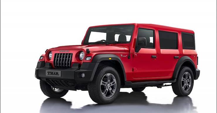 5 door Mahindra Thar price in india