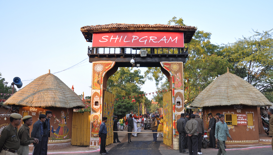 Shilpgram: A Rural Arts and Crafts Complex