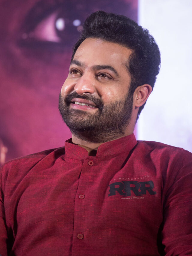 Junior NTR At The RRR Press Meet