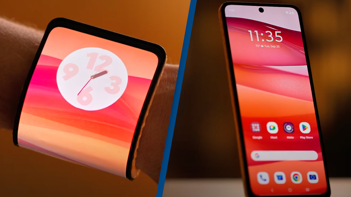 Motorola bending phone release date